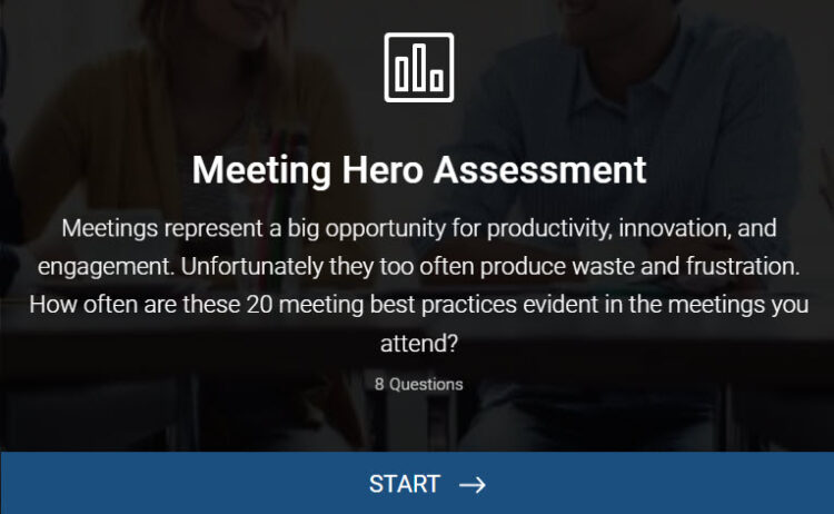 Meeting effectiveness assessment